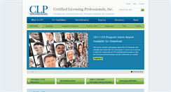 Desktop Screenshot of licensingcertification.org